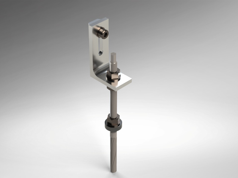 PRISIONEIRO “L” METAL 250 MM INOX1